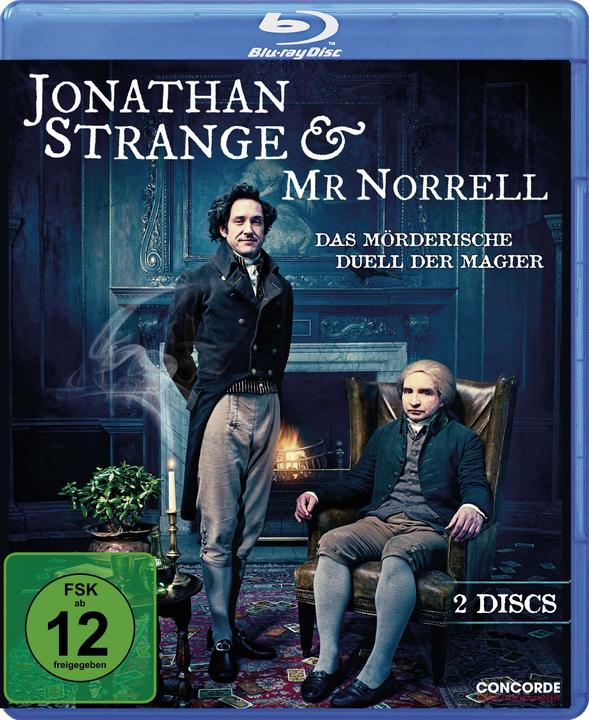 Actual product image Jonathan Strange Mr. Norrell (Blu-ray, 2015, German)