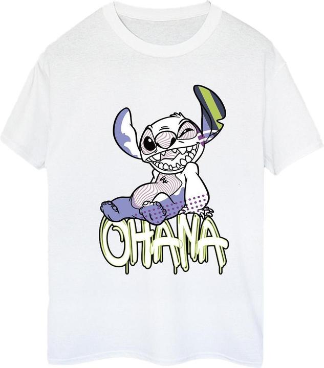 Image du produit Disney - T-shirt LILO AND STITCH OHANA GRAFFITI - Femme (3XL)