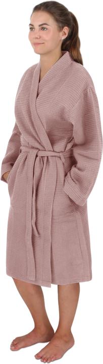 Produktbild Normani Damen Bademantel mit Waffel-Piqué Kelin (XS)