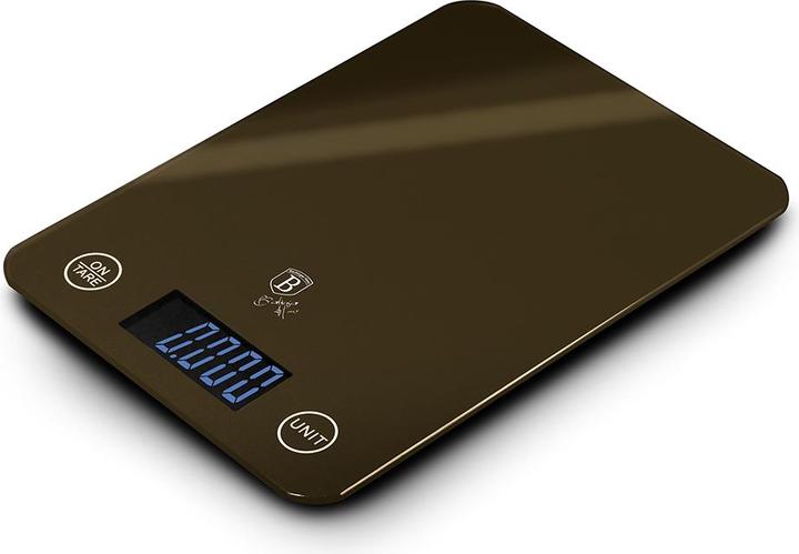 BerlingerHaus BH9363 Digital kitchen scale, capacity 5 kg Metallic Line Shiny B