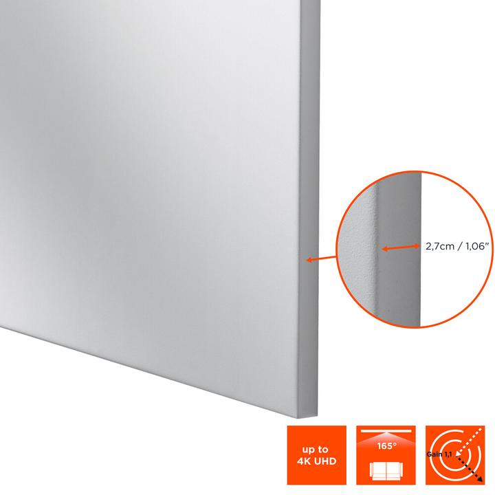 Immagine prodotto Celexon Expert PureWhite - Schermo - adatto al montaggio a parete - 439 cm (173") (172.24", 4:3)