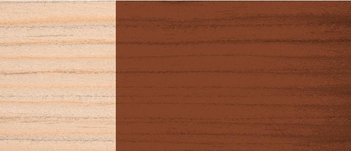 Actual product image Xyladecor Alpine long-term protection wood stain chestnut (Chestnut, 1 l)
