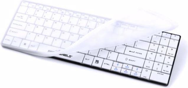 Produktbild Secomp Seal SHIELD BT Tastatur Clean Wipe weiss D SSKSV099BTDE (DE, Kabellos)
