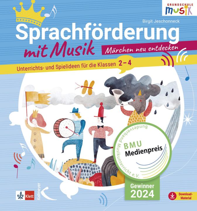 Produktbild Sprachförderung mit Musik - Märchen neu entdecken (Deutsch, Birgit Jeschonneck, 2023)