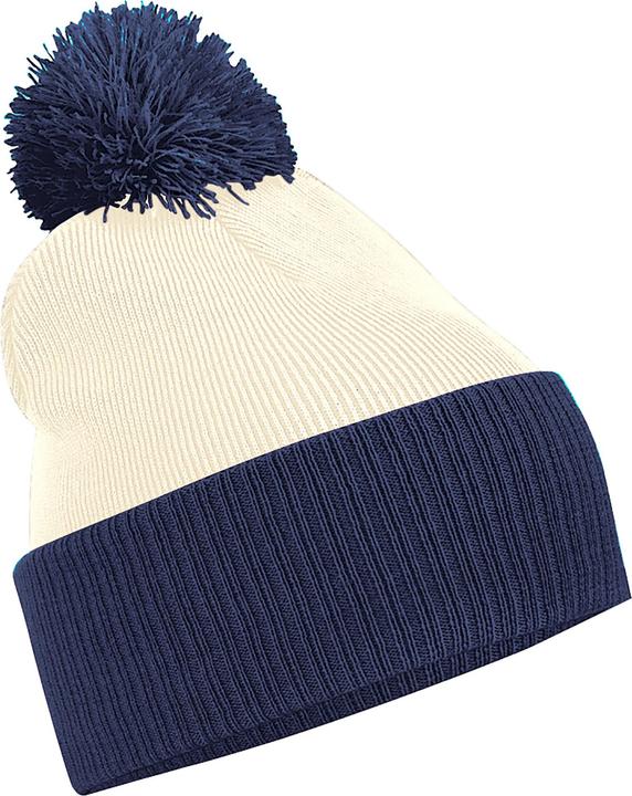 Beechfield Mütze Snowstar 2 farbig (One Size)