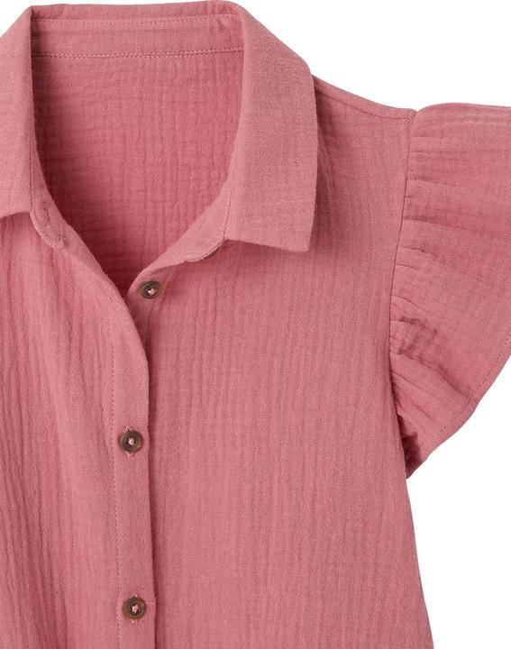 Image du produit Vertbaudet Mädchen Musselinbluse zum Binden (122)