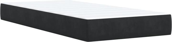 Actual product image VidaXL Bo x sprung bed with mattress 90 x 190 cm velvet (90 x 190 cm, 90 x 190 cm)