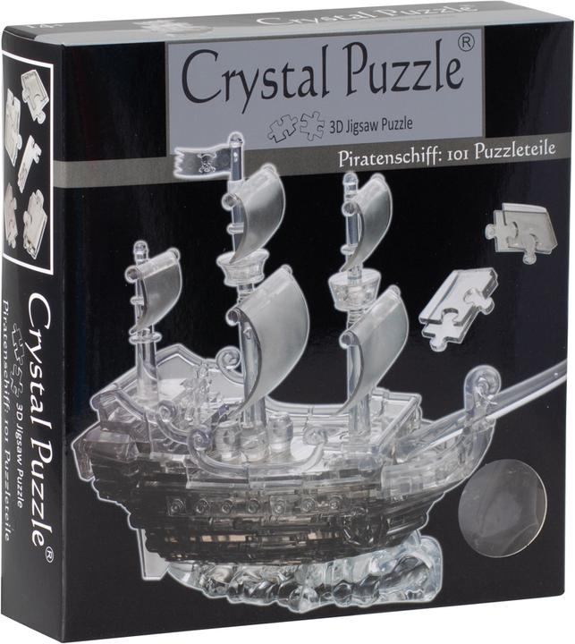 Actual product image HCM Kinzel 3D Crystal Pirate Ship (101 pieces)