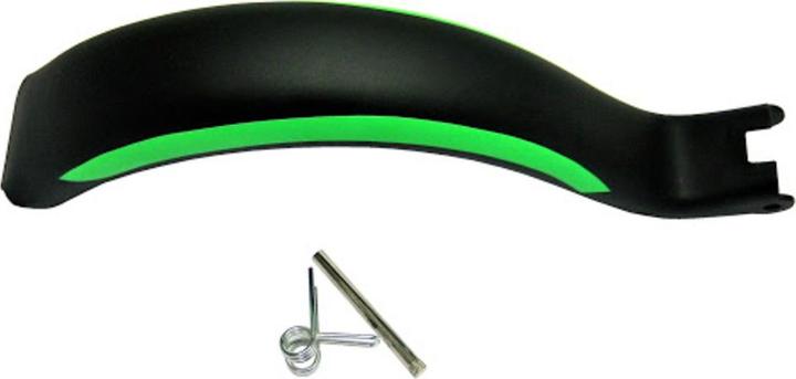 Actual product image Hudora 1 brake plate incl. spring and bolt, black/green (EOL)