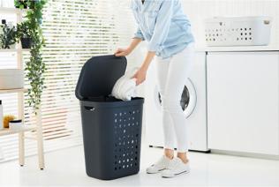Productafbeelding Rotho Wasbak "Jona" 55 l antraciet (55 l)