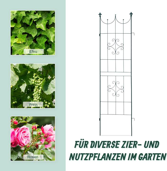 Image du produit Relaxdays Treillis jardin set de 2 (1.50 cm, 50 cm)