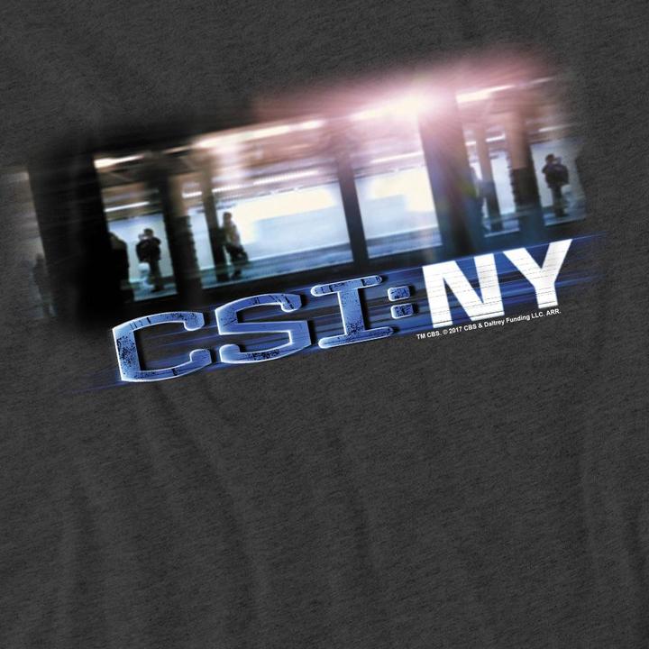 Actual product image Csi: NY Unisex Adult New York Subway T-Shirt (3XL)