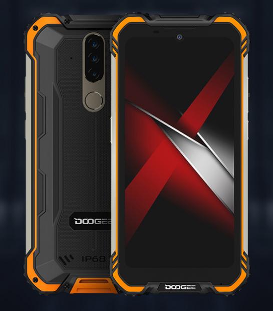 Produktbild Doogee S58 Pro 6GB/64GB Fire Orange (64 GB, Fire Orange, 5.71", 16 Mpx)