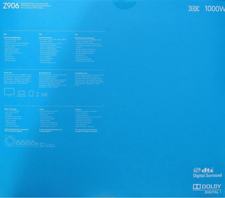 Immagine prodotto Logitech Z906