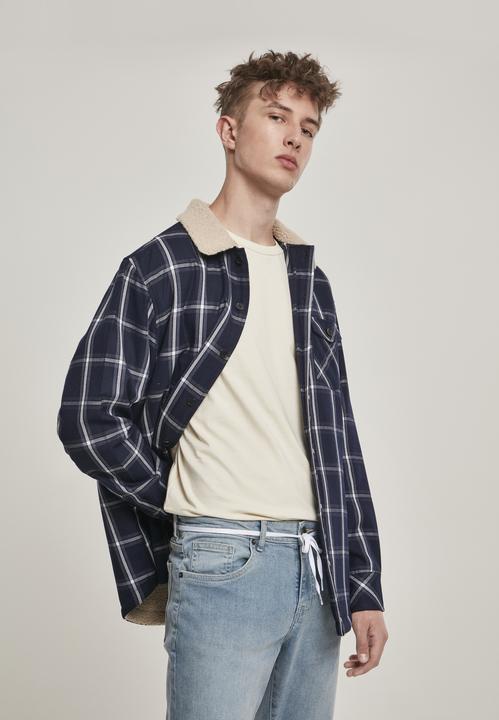 Produktbild Urban Classics Sherpa Lined Shirt Jacket (XXL)