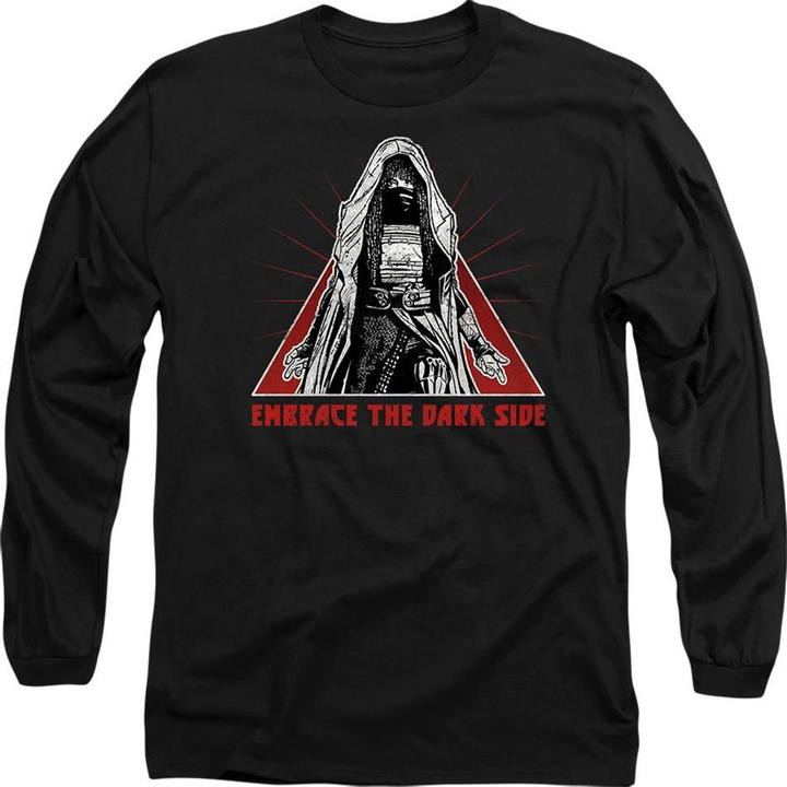 Actual product image Star Wars Unisex Adult Embrace The Dark Side Of The Force T-Shirt (L)