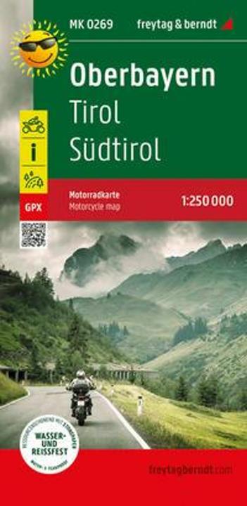 Image du produit Haute-Bavière - Tyrol - Tyrol du Sud, moto