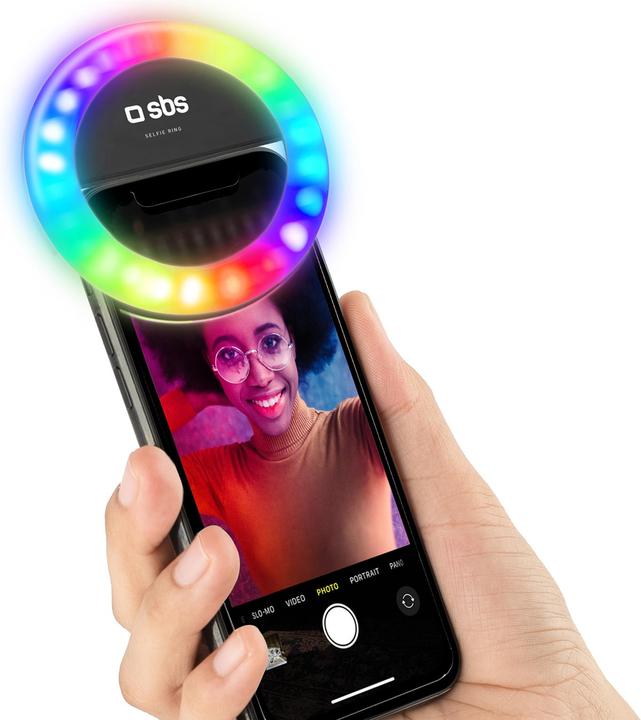Actual product image SBS Multicolour Selfie Ring Light