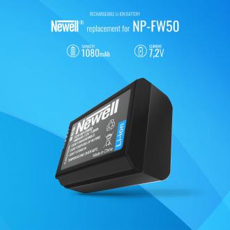 Actual product image Newell charger DL-USB-C + 2x Sony NP-FW50 (Charger)