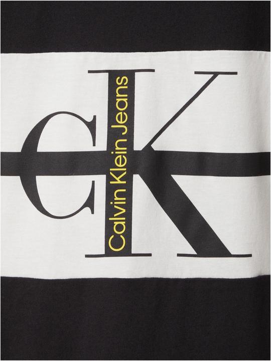 Actual product image Calvin Klein Jeans Stripe Colorblock T-Shirt - 102733 (M)
