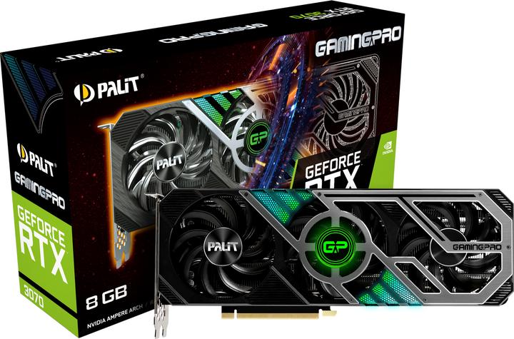 Actual product image Palit GeForce RTX 3070 GamingPro (8 GB)