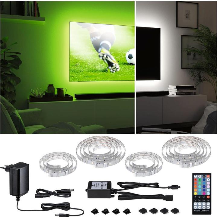 Actual product image Paulmann MaxLED 250 Stripe Set (Warm white, 428 cm, Indoor)