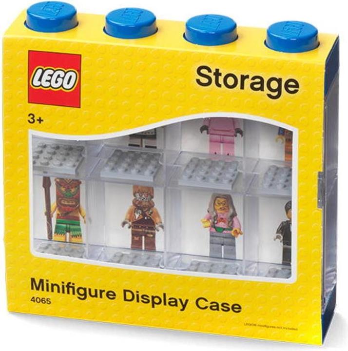 Image du produit LEGO Minifigure Display Case 8 - Blue