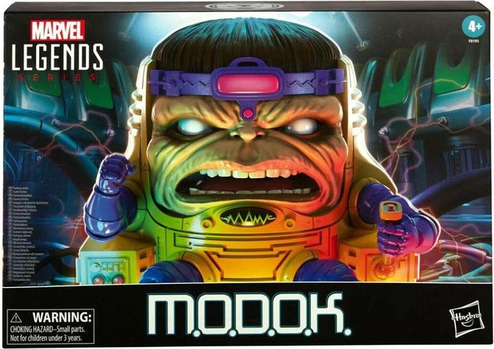 Image du produit Hasbro Marvel Legends Series Avengers 15 cm grand M.O.D.O.K. et 4 accessoires pour les fans à partir de 4