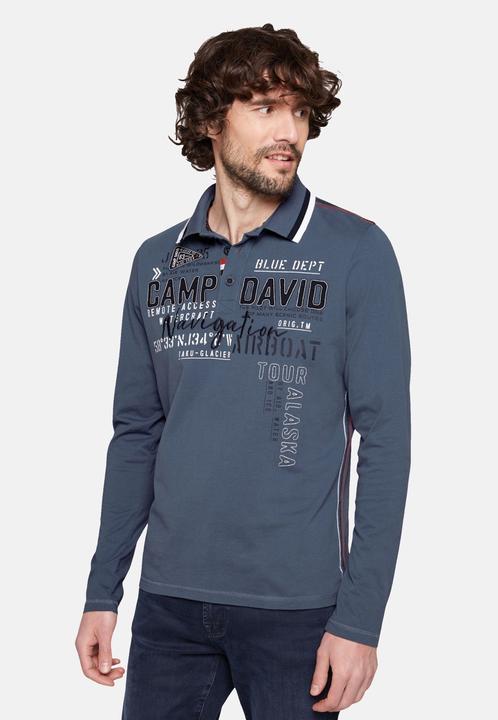 Immagine prodotto Camp David Polo ALASKA ICE TOUR Camicia a maniche lunghe (S)
