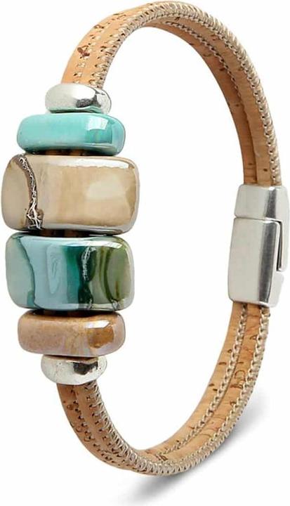 Image du produit Artelusa Bracelet "Ceramica Azul (18 cm, Liège)