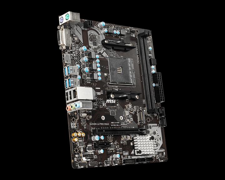 Produktbild MSI B450M-A Pro Max (AM4, AMD B450, mATX)