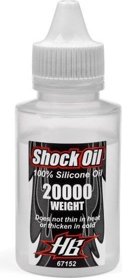 Actual product image HB Racing Silicone Oil #20000