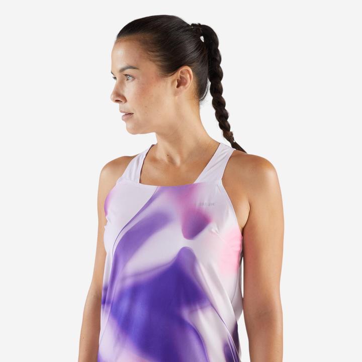 Produktbild Kiprun Lauf-Tanktop Damen leicht - Run 900 Light violett Print (XS)