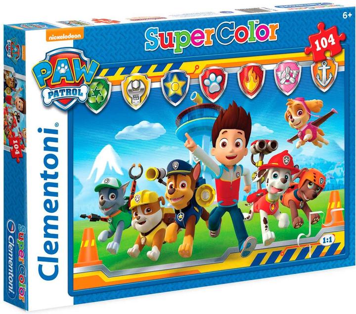 Actual product image Clementoni Paw Patrol (104 pieces)