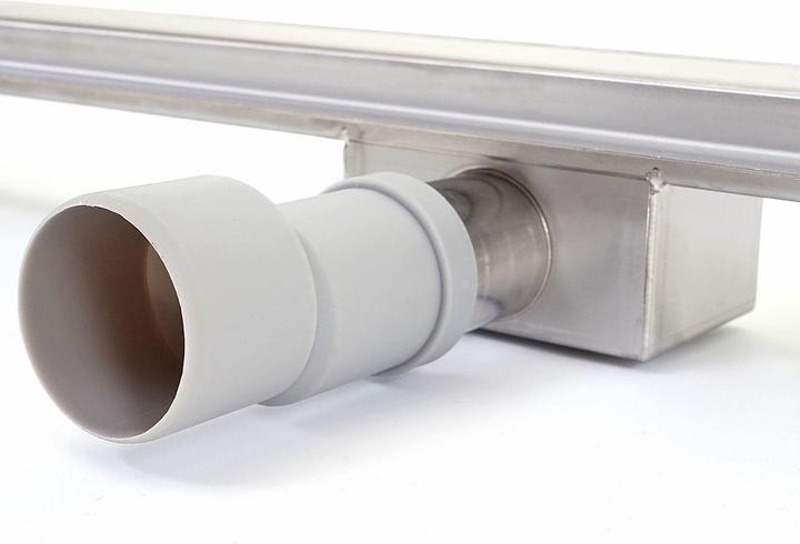 Image du produit Swisshandel24 Caniveau de douche 110cm écoulement de sol caniveau de douche, inox siphon 50-120cm - 51207 (1100 mm)