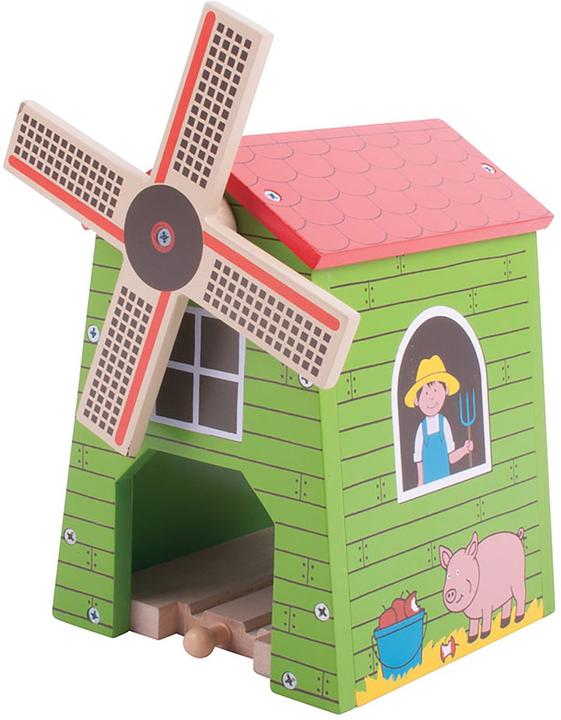Actual product image Bigjigs Wooden windmill