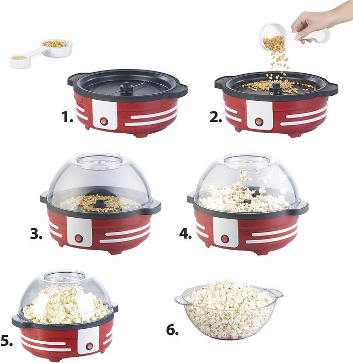 Actual product image Rosenstein & Söhne Popcorn-Maschine
