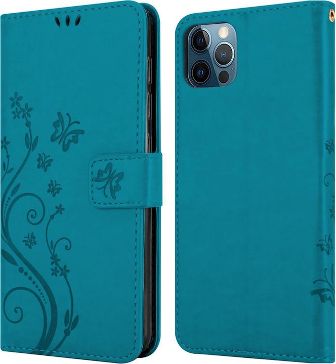 Actual product image Cadorabo Flower Book cover (Apple iPhone 13 mini)