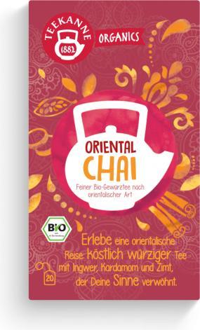 Produktbild Teekanne Bio Oriental Chai (36 g)