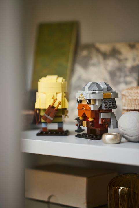 Image du produit LEGO Seigneur des Anneaux Legolas et Gimli (40751, LEGO Brickheadz)
