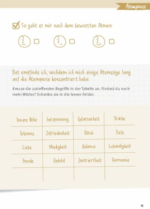 Image du produit Mein Achtsamkeitsjournal (Allemand, Tanja Draxler, 2021)