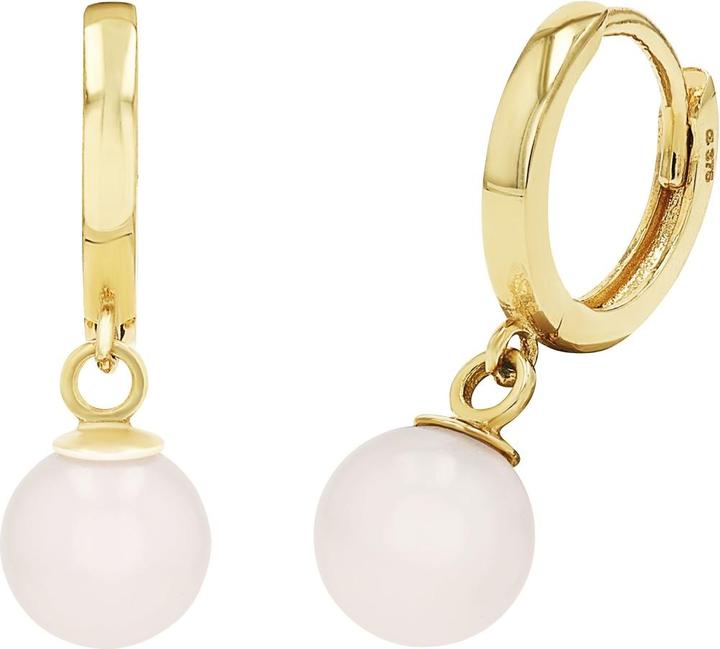 Produktbild zz_ArchivedByPCD_Amor Schmuck_zu_Amor Amor Ohrschmuck für Damen, Gold 375, Süsswasserzuchtperle (9 ct, Gold 375)