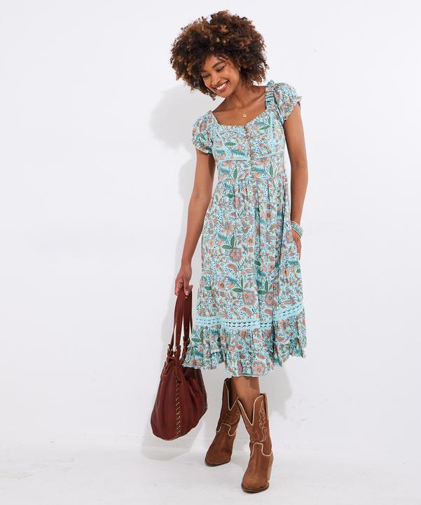 Produktbild Joe Browns Floral Knee Length Dress (46)
