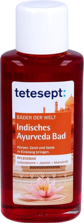 Produktbild Tetesept Medizinalbad Bäder der Welt Indisches Ayurveda 125 ml (125 ml, Badeöl)