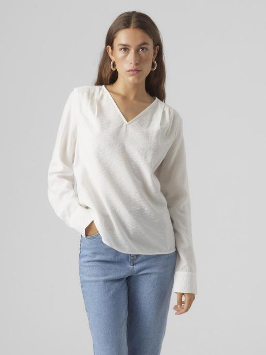 Image du produit Vero Moda Vmlena Ls Pleat Top Wvn Noos Top (M)