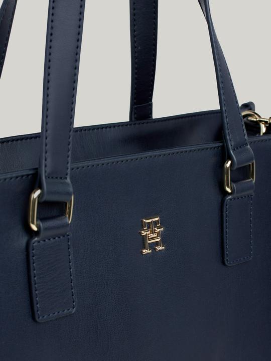 Actual product image Tommy Hilfiger Handbag Monotype - Navy blue