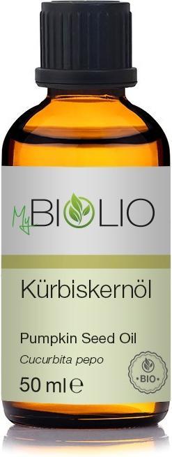Produktbild MyBiolio Kürbiskernöl (Körperöl, 50 ml)