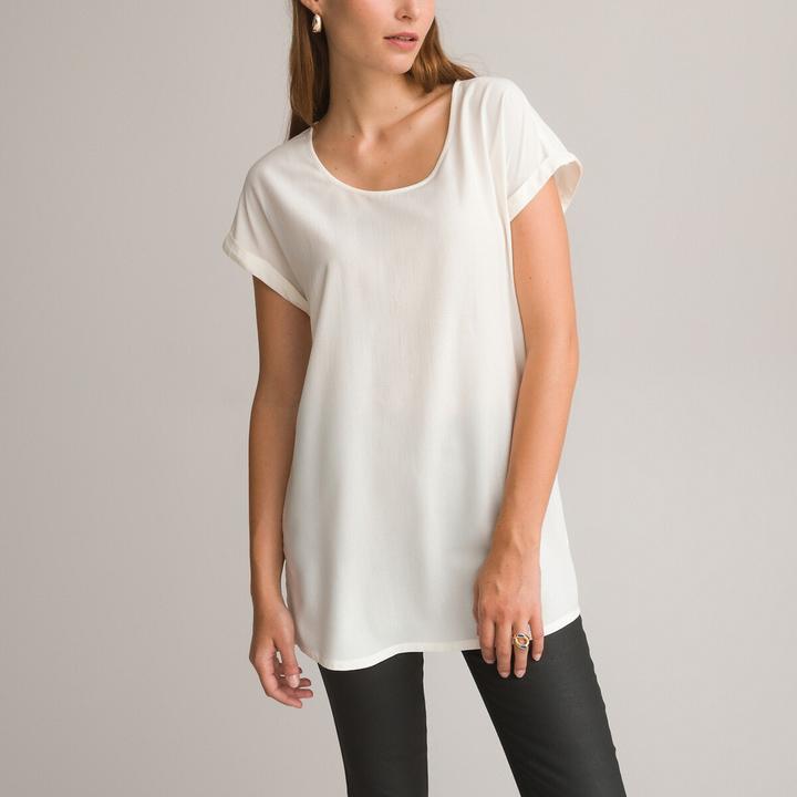 Anne Weyburn Tunikashirt mit rundem Ausschnitt