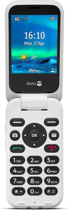 Image du produit Doro 6821 - Téléphone 4G - emplacement microSD - 320 x 240 pixels - appareil photo arrière 2 MP - rouge (2.80", 2 Mpx, 4G)