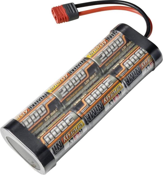 Reely Model making battery pack (NiMh) 7.2 V 2000 mAh Number of cells: 6 Stick T-plug-in system (7.20 V, 2000 mAh)
